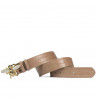 Ceinture femme 01ld croco beige