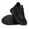 Baskets femme 6053 camouflage noir combiné