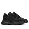 Baskets femme 6053 camouflage noir combiné