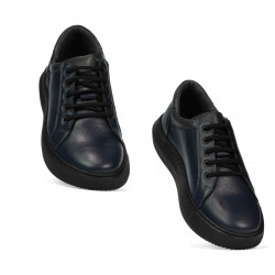 Chaussures de sport 943 indigo combiné