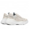 Baskets femme 6053 beige camouflage combiné
