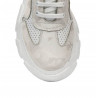 Baskets femme 6053 beige camouflage combiné