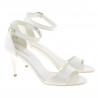 Sandales femme 1238-1 vernis beige clair