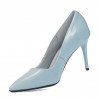 Chaussures élégantes femme 1293 vernis bleu