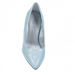 Chaussures élégantes femme 1293 vernis bleu