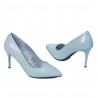 Chaussures élégantes femme 1293 vernis bleu