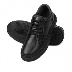 Chaussures de sport adolescents 383 noir combiné