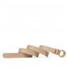 Ceinture femme 36m biz beige