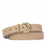Ceinture femme 36m biz beige