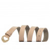 Ceinture femme 36m biz beige