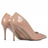 Escarpins élégants femme 1293 vernis nude