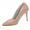 Escarpins élégants femme 1293 vernis nude