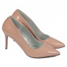 Escarpins élégants femme 1293 vernis nude