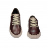 Baskets adolescents 383 bordeaux combiné