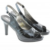 Sandales femme 1052 vernis noir
