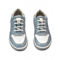 Chaussures enfants 2014 bleu+blanc