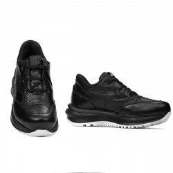 Chaussures de sport femme 6055 noir combiné