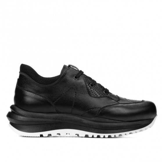 Chaussures de sport femme 6055 noir combiné Chaussures de sport femme 6055 noir combiné