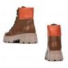 Bottes femme 3373 marron combiné