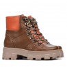 Bottes femme 3373 marron combiné