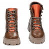 Bottes femme 3373 marron combiné