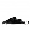 Ceinture femme 37m vernis noir