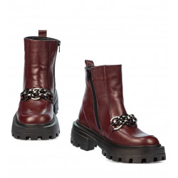 Bottes femme 3371 bordeaux