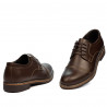 Chaussures décontractées / élégantes hommes 756-1 marron 01