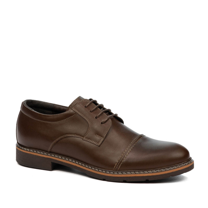 Chaussures décontractées / élégantes hommes 756-1 marron 01