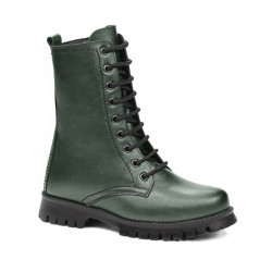 Bottes enfants 3027 vert nacré