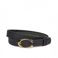 Ceinture femme 35m indigo pressé