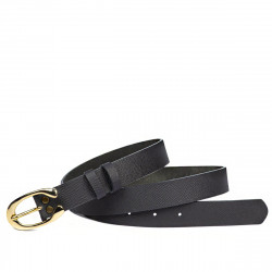 Ceinture femme 35m indigo pressé