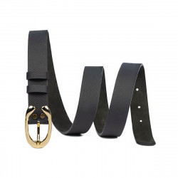Ceinture femme 35m indigo pressé