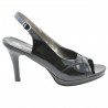 Sandales femme 1052 vernis noir