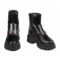 Bottes femme 3377 noir florantic