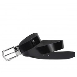 Ceinture hommes 51b noir brillant