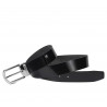 Ceinture hommes 51b noir brillant