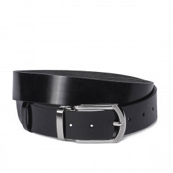 Ceinture hommes 51b noir brillant