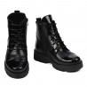 Bottes enfants 3029 vernis noir combiné