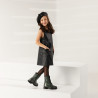 Bottes enfants 3027 vert nacré