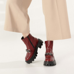 Bottes femme 3371 bordeaux lifestyle