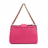 Sac à main femme bandoulière 003g fuchsia