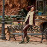 Bottes femme 3375 kaki lifestyle