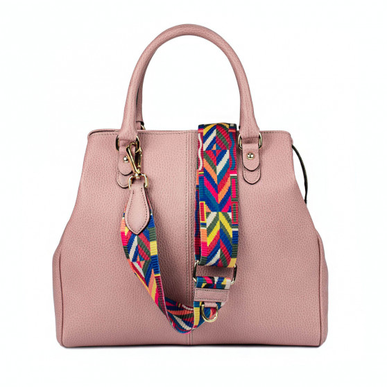 Sac à main pour femme 002g rose poudré
