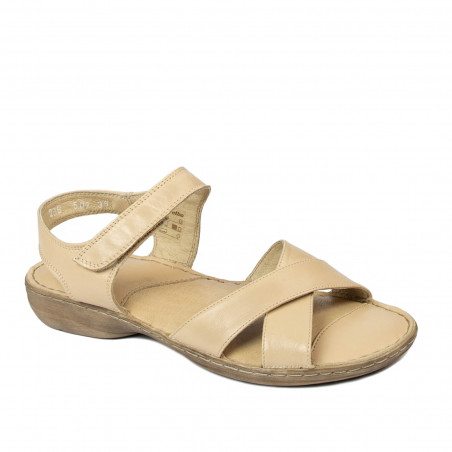 Sandales femme 502 beige