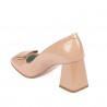 Chaussures élégantes femme 1291 vernis nude