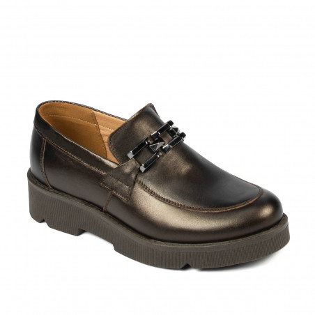 Chaussures décontractées femme 6056 cuivre