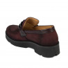Chaussures décontractées femme 6056 bufo bordeaux