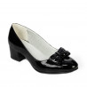 Chaussures élégantes femme 1270 vernis noir