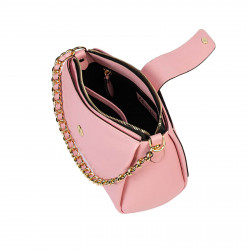 Sac à main femme à l'épaule 003g rose baby pink